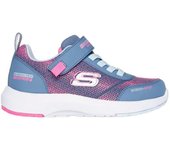 Zapatilla Skechers Niña Dynamic Tread Gris Rosa