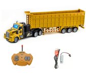 1/48 36Cm Big Rc Truck Model 27 Mhz Wireless Remote Control Dump Truck Transporter Container Truck Rc Car Toys for Boy Kid Child