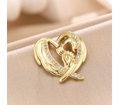 New European And American Fashion Zircon Letter Necklace Personalized Mom English Necklace Pendant Mother's Day Gift