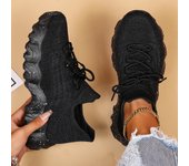 Women's Athletic Running Shoes Breathable Mesh Slip on Ruibao Chunky Sneakers with Sock Design Lightweight Couples Casual Shoes