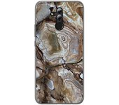 Tumundosmartphone Funda Gel Tpu para Huawei Mate 20 Lite diseño Mármol 14 Dibujos