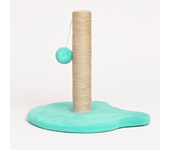 Rascador Para Gato Palo Rascador Para Gatos Verde - Pets Family Rascador para Gato con Plataforma y Juguetes – Sweet Home