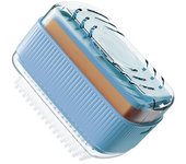 Multifunctional Soap Dish Creative Drum Laundry Brush Suitable For Bathroom Gym Kitchen And Toilet Travel Soap Drainer Box
