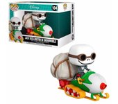 FIGURA FUNKO POP DISNEY NIGHTMARE BEFORE CHRISTMAS PESADILLA ANTES DE NAVIDAD JACK SKELLINGTON IN SNOWMOBILE 15 CM - Nuevo a Estrenar - Original FUNKO - Miniatura POP - Figura de Colección Funko