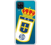 Carcasa para Samsung Galaxy A12 5G - Real Oviedo Escudo sobre transparente