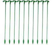 10/30 Pack 17/27/37/48cm Plant Stakes Reusable Plant Support Sticks Flower Stakes for Indoor and Outdoor Plants Flowers Tomatoes