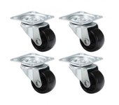 Coshano Ruedas giratorias rueda loca 50mm juego de 4 muebles plataformas mesas