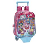 Mochila trolley Mojipops 66542 fucsia Junior