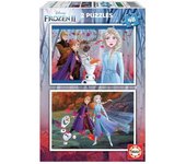 PUZZLE 2X48 PIEZAS FROZEN II DE EDUCA