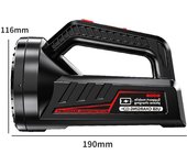 High Light LED Searchlight 12000mAh Long Range Torch USB Rechargeable Work Light P90 Waterproof Floodlight Powerful Flashlight