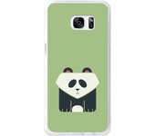 Tumundosmartphone Funda Gel Tpu para Samsung Galaxy S7 Edge Diseño Panda Dibujos