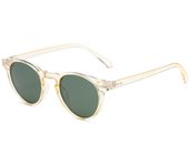 Gafas de sol polarizadas clásicas para mujer y hombre, gafas de sol redondas de diseñador de marca de lujo Vintage, gafas de sol de moda Retro con remaches, gafas de conducción de estilo lentes niña vasos Venta al por