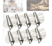 Prensatelas para dobladillo enrollado de costura, prensatelas para costura, prensatelas para dobladillo enrollado de costura universal, prensatelas para dobladillo enrollado de 3 a 10 mm de ancho, prensatelas para máquina de coser