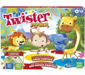 Hasbro Gaming Fantástico Juego Twister Junior 2 en 1 | Safari de Animales y Fiesta Salvaje