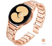 Diamond strap for Samsung Galaxy Watch 7/6/4/Classic/5/pro/Active 2 40mm Metal 20mm 22mm link Bracelet huawei gt 4-2e-3-pro band