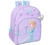 Mochila Escolar Niño Adaptable a Carro FROZEN SPIRIT 33x14x42 cm