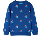 Sudadera Infantil Azul Dark 92