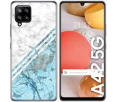 Tumundosmartphone Funda Gel Tpu para Samsung Galaxy A42 5G diseño Mármol 02 Dibujos