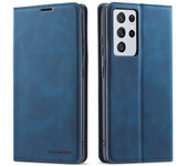 UltraSlim Magnetic Flip Leather Case for Samsung Galaxy S23 S22 Ultra S21 S20 FE S10 S9 S8 Plus S7 Note 8 9 10 20 Ultra