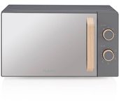 MICROONDAS FLAMA 1832FL 20L 700W S/GRILL CRISTAL/GRIS