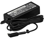 Acer AC Adaptor 45W - Fuente de alimentación (50/60, Interior, Portátil, Negro)