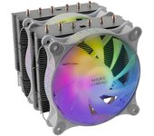 Ventilador disipador cpu mars gaming mcpu - xt 120mm argb blanco