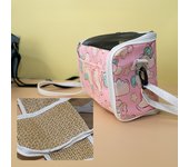 Portable Pet Bird Cage Parrot Breathable and Detachable Hamster Flying Kangaroo Travel Bag Pet Accessories Guinea Pig  Pet Bag