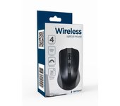 RATON OPTICO INALAMBRICO GEMBIRD, GRIS ESPACIAL/NEGRO