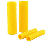 4pcs Non-slip Rubber Grip Glove Motorcycle Handle Cover Universal Heat Shrinkable Grip Cover Sleeve Handlebar Covers Accessories