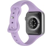 Correa de Silicona para Apple Watch 49mm 46mm 45mm 44mm 42mm 41mm 40mm 38mm iWatch Series 10 9 8 7 6 5 4 3 2 1 SE Ultra 2 Banda Modelo Slim para Reloj Apple