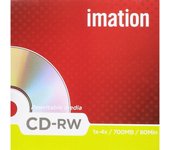 Imation I19001 - CD-RW, 700 MB 1x-4x (10)