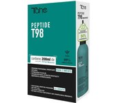 Tahe Pack Concentrado 200 ml + Champú 300 ml Peptide T98 | Pack que incluye los productos Concentrate Peptide T98, un tratamiento anticaída densificante, y Shampoo Peptide T98, champú anticaída densificante.