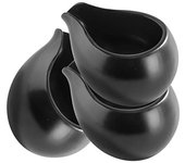 3 Piezas Jarra Pequeña para Restaurante Taza de Leche para Inmersión Dispensador de Ensalada de Cerámica Crema de Salsa para Salsa Pequeña Servidor Vintage Tazas de Jarra de Jugo con Mini Gadget Suministros de Caldo de Café Negro
