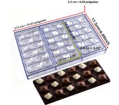 Chocolate Mould Polycarbonate Candy Chocolate Bar Molds  Acrylic Bonbons Confectionery Kitchen Baking Pastry Utensils Tools