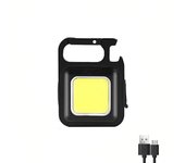 Mini LED Flashlight Magnetic COB Outdoor Camping Pocket Work Light 800 Lumens USB Rechargeable Spotlights
