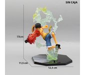One Piece Anime Luffy Roronoa Zoro Figure Toy Sabo Portgas·D· Ace Vinsmoke Sanji Statue Action Model Dolls PVC Collection Gift