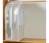 Funda Perchero,PEVA a Prueba de Polvo,Organizador Protector Para Colgar Con Cremallera ComPleta y Película Mágica Para Armaro Das Fundas