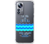 Funda Silicona Antigolpes para Xiaomi 12 Pro 5G diseño Agua Dibujos