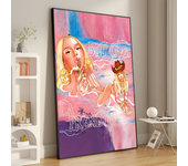 Singer B-Bad G-Gyal Classic Anime Poster Waterproof Paper Sticker Coffee House Bar Room Wall Decor
