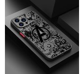 Marvel Avengers COOL For Apple iPhone 14 13 12 11 XS Mini Pro Max 8 7 6S 6 XR X Plus Frosted Translucent Phone Case