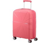 Maleta de Cabina American Tourister Starvibe Spinner 55cm/ 55x40x20cm/ 4 Ruedas/ Coral