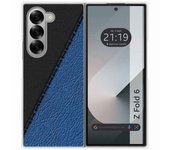 Tumundosmartphone Funda Carcasa Dura para Samsung Galaxy Z Fold 6 5G diseño Cuero 02 Dibujos
