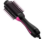 Cepillo secador de pelo, cepillo para secar con secador, todo en uno, 4 en 1, secador de pelo y moldeador de un solo paso, cepillo de aire caliente voluminizador con iones negativos, cepillo alisador de pelo con barril de titanio y cerámica antifrizz