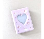 Ins Pink Black Lace Plaid Photo Album Kpop Korea Idol Star Chasing Binder Photocard Holder 3 Inch Home Collecting Book Album
