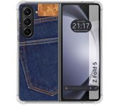 Funda Silicona para Samsung Galaxy Z Fold 5 5G diseño Vaquero Dibujos