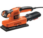 Black & Decker KA320EKA-QS - Lijadora orbital compacta 240W 1/3 hoja- Velocidad Variable