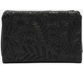 Deva monedero pequeño con grabado floral