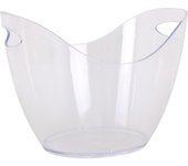 ICELAND - CUBITERA PLÁSTICO CAPACIDAD 8 LITROS  - Cubitera Plástico Resistente y Duradera - Cubitera Plástico Ligera y Práctica - Cubitera Plástico para Uso Diario - Cubitera Plástico Apilable y Fácil de Almacenar