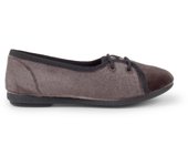 Pisamonas Blucher Niña Terciopelo Tipo Salon