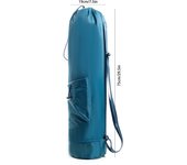 Bolsa De Yoga Con Bolsillo Para Botella Y Funda Para Pies Húmedos Bolsa De Almacenamiento Multifuncional Con Correa De Hombro Para Deportes
